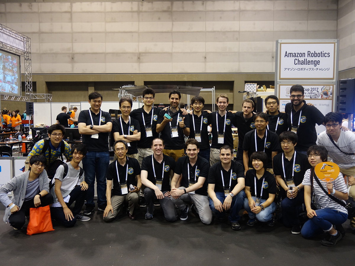 Team NAIST-Panasonic finished 6th in the Amazon Robotics Challenge 2017 (July 30, 2017)