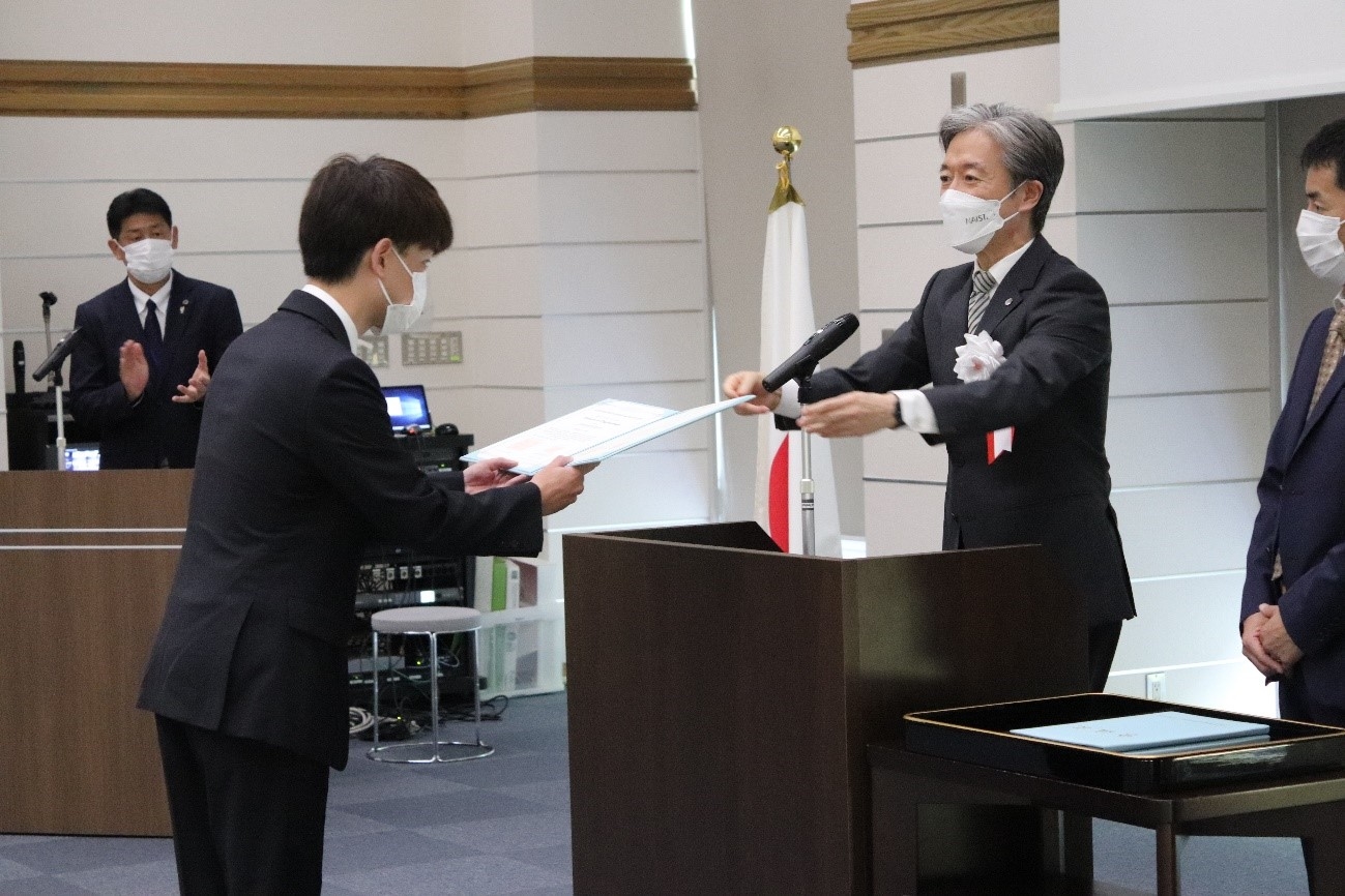 2022 NAIST Summer Graduation Ceremony (June 24, 2022)