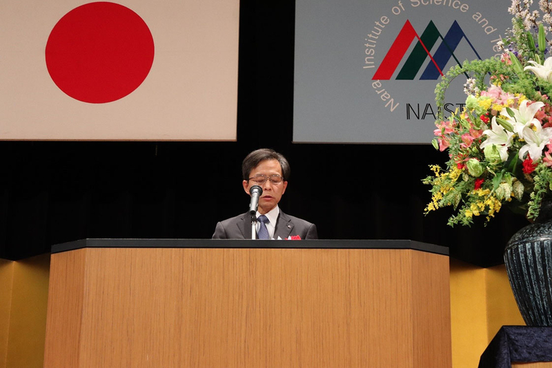 2022 NAIST Spring Entrance Ceremony (April 5, 2022)
