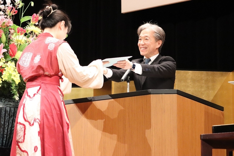 2024 NAIST Spring Graduation Ceremony (March 22, 2024)