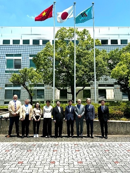 President of the University of Science and Technology of Hanoi (USTH) Visited NAIST (June 14, 2024)