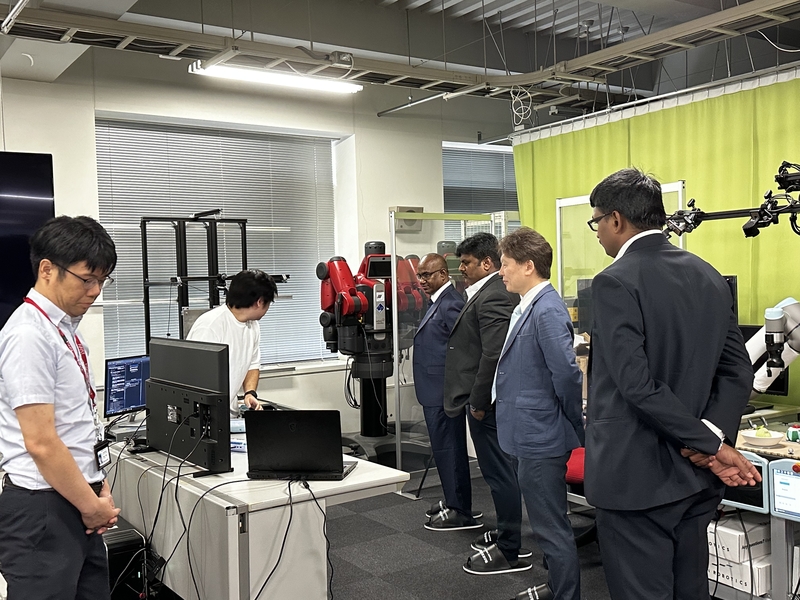 The Delegation of SRM Institute of Science and Technology Visited NAIST (July 2nd, 2024)