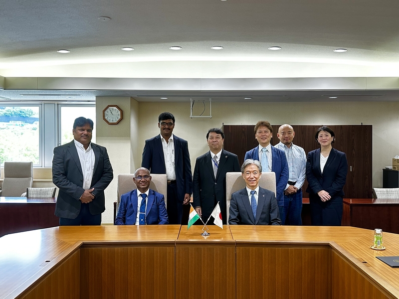 The Delegation of SRM Institute of Science and Technology Visited NAIST (July 2nd, 2024)