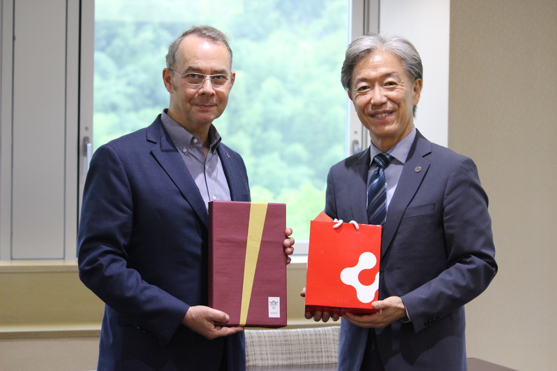 Consulate of Switzerland in Osaka Delegation Visit to NAIST (July 11, 2024)