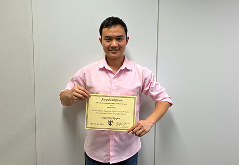 Ngoc Huy Nguyen of Robot Learning Lab received awards at IROS2026 (2026/09/28)