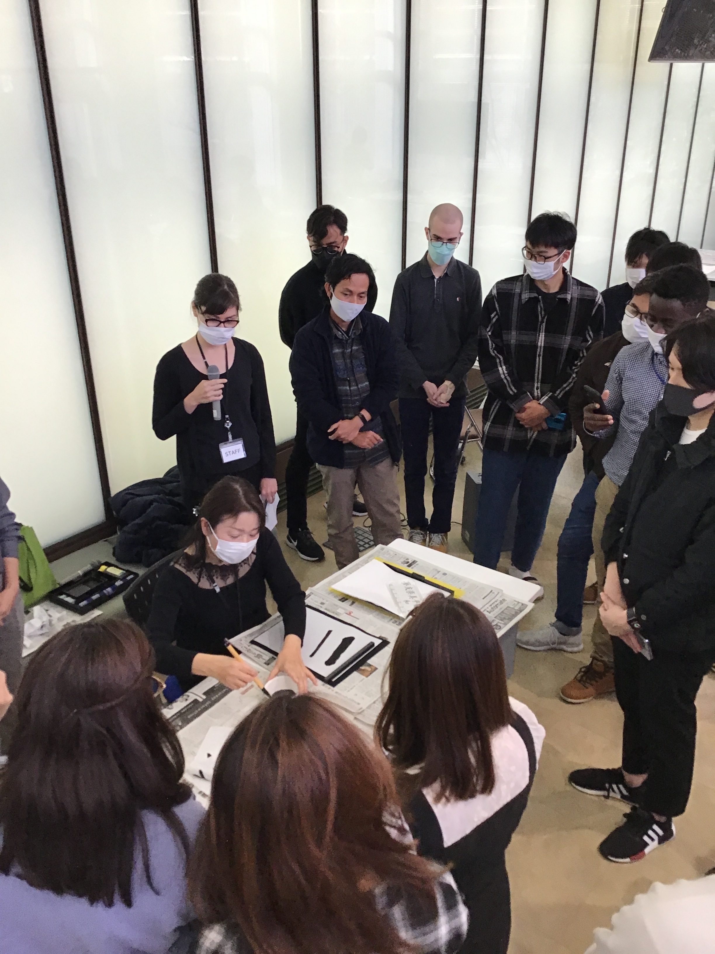 New Year's calligraphy event (January 7, 2022)