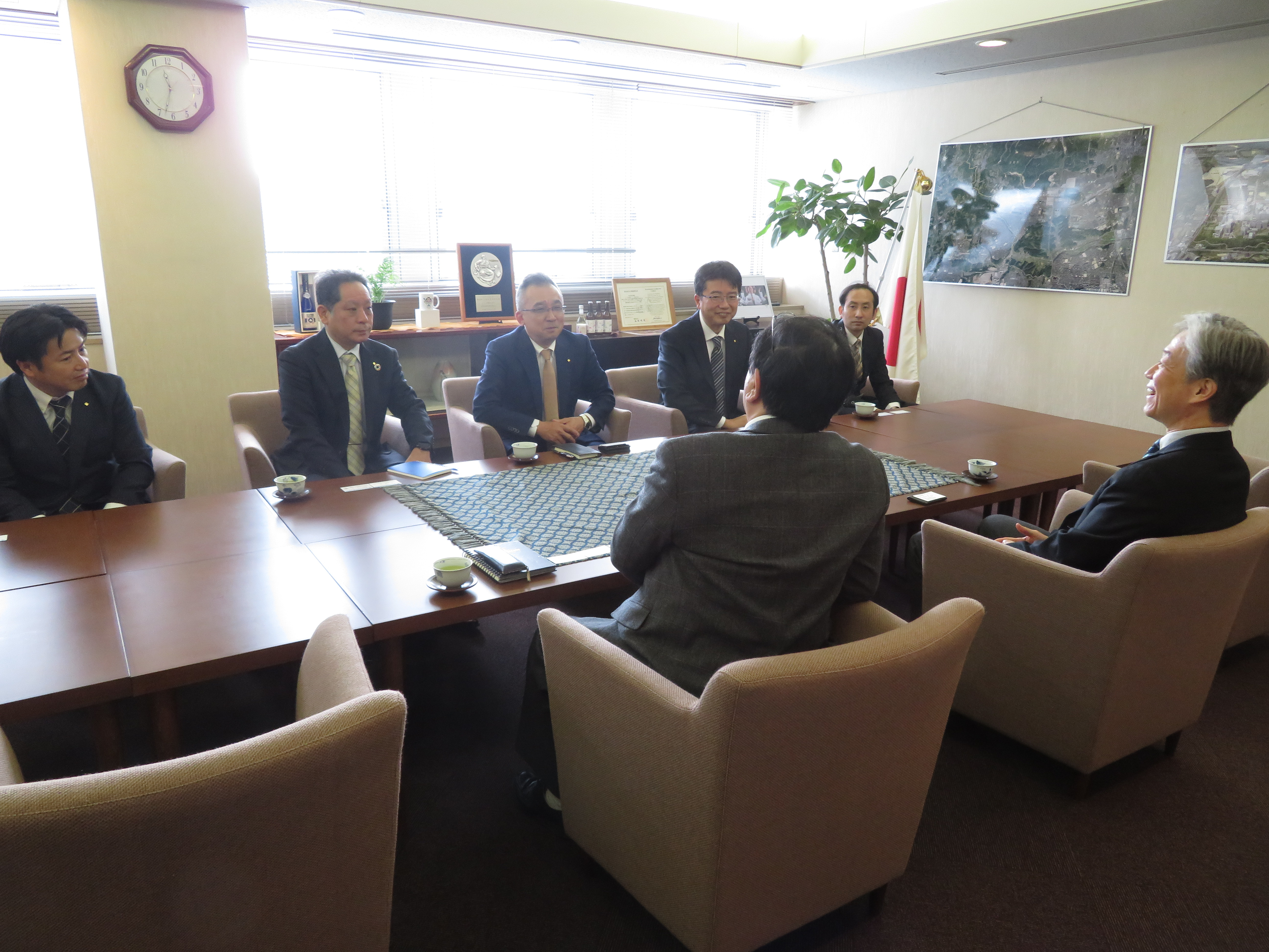 横河電機株式会社・横河デジタル株式会社　役員が来学（2023/11/24）