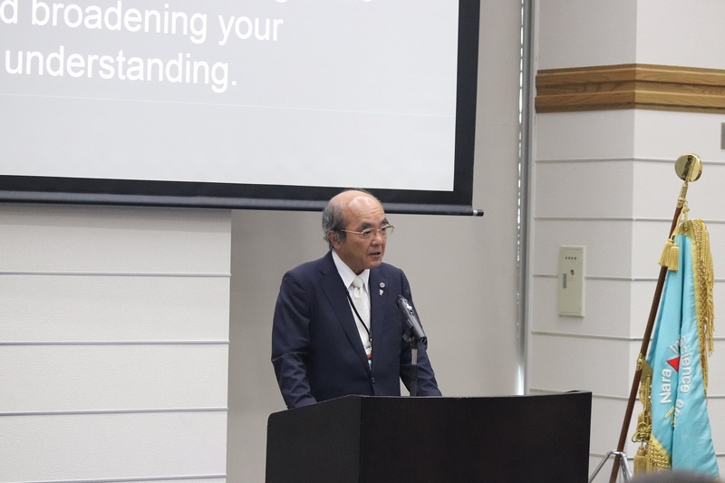 令和元年度秋学期入学式を挙行(2019/10/2)