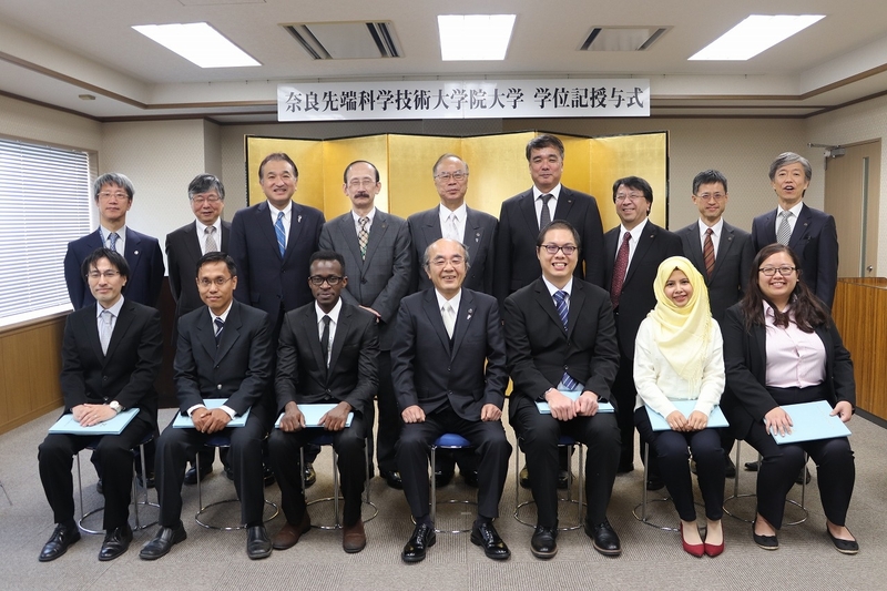 令和元年度 学位記授与式を挙行(2019/12/20)