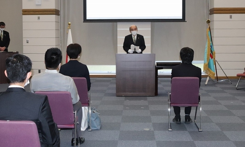 令和2年度 学位記授与式を挙行(2020/12/22)