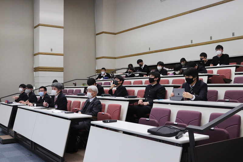 2020年度 奈良先端科学技術大学院大学・奈良北高等学校連携事業 「高校生長期インターンシップ」活動・成果発表会を開催(2021/2/9)