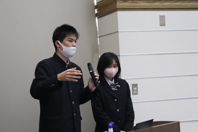 2020年度 奈良先端科学技術大学院大学・奈良北高等学校連携事業 「高校生長期インターンシップ」活動・成果発表会を開催(2021/2/9)