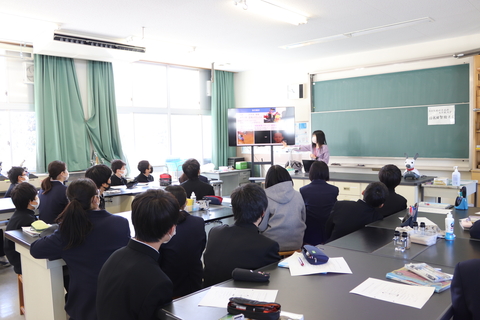 生駒市内の中学生を対象に出前授業を開催（2021/10/18～2021/12/10）