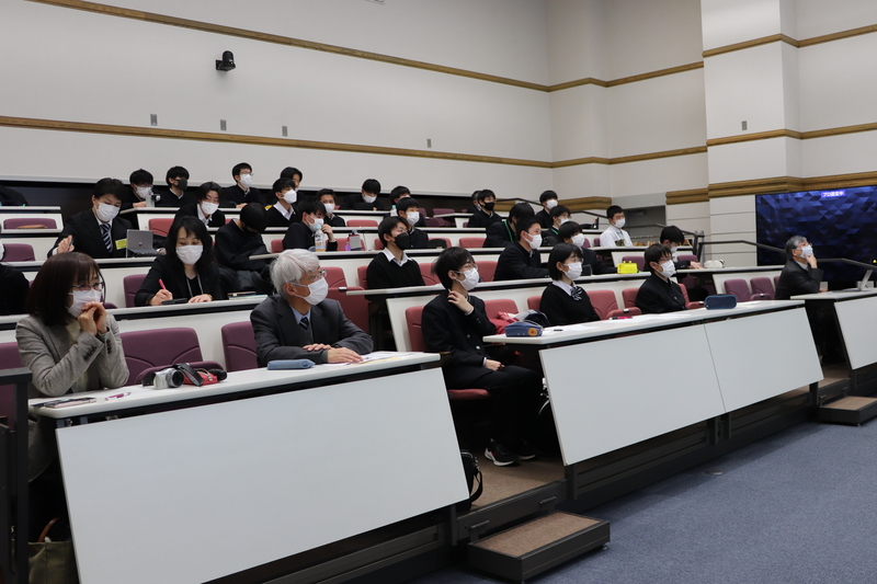2021年度 奈良先端科学技術大学院大学・奈良北高等学校連携事業 「高校生長期インターンシップ」活動・成果発表会を開催(2022/1/27)
