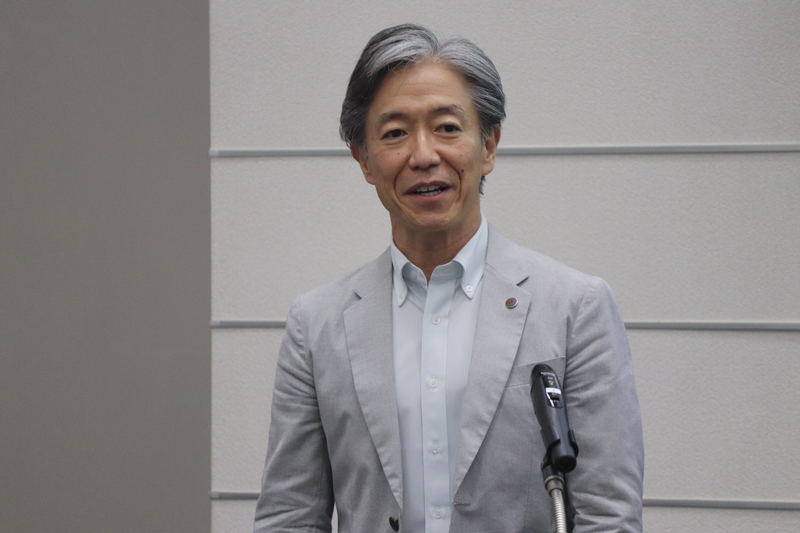 学長記者懇談会を実施(2022/9/1)