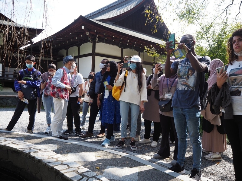 留学生見学旅行を実施(2022/10/16)