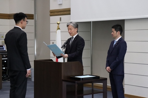 令和5年度学位記授与式を挙行（2023/6/26）