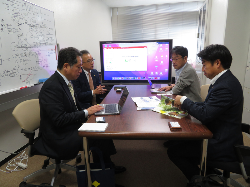 横河電機株式会社・横河デジタル株式会社 役員が来学(2023/11/24)