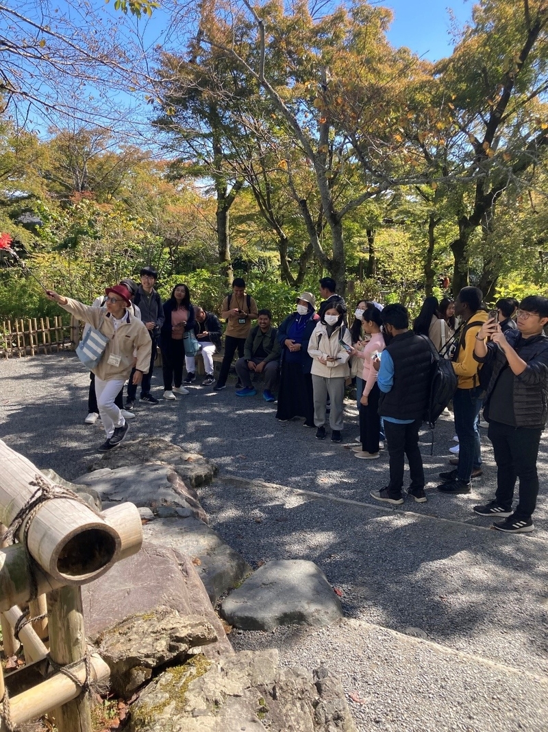 留学生見学旅行を実施(2023/10/22)