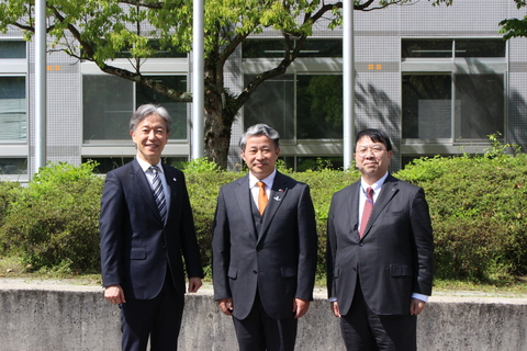 駐大阪中国総領事が本学を訪問（2024/4/25）