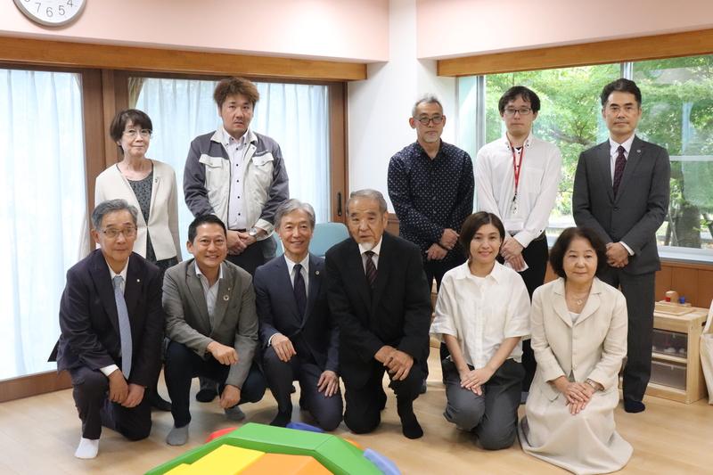 「奈良先端大 咲いてく保育園 竣工式」を開催(2024/09/27)