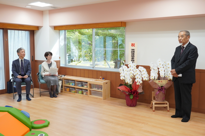 「奈良先端大 咲いてく保育園 竣工式」を開催(2024/09/27)