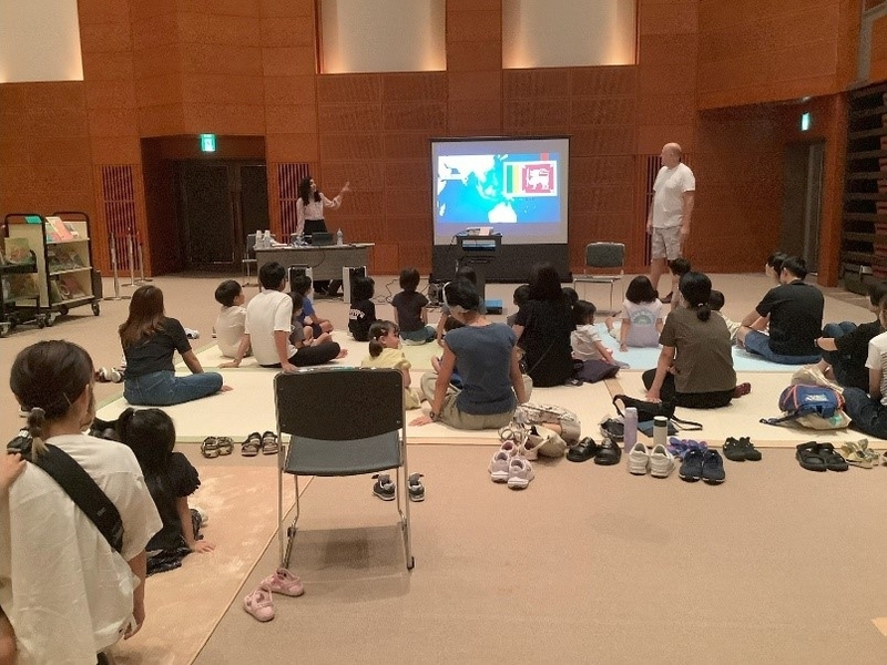 第6回生駒市図書館北分館での国際交流イベントの実施(2024/9/28)