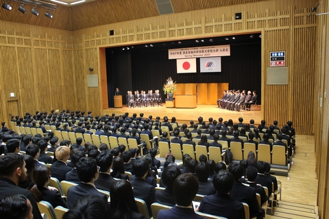 令和7年度入学式を挙行（2025/4/4）