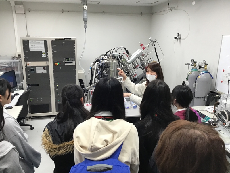 ガールスカウト日本連盟主催「Chip Camp in 奈良」にて女子中高生が本学を訪問(2025/4/3)