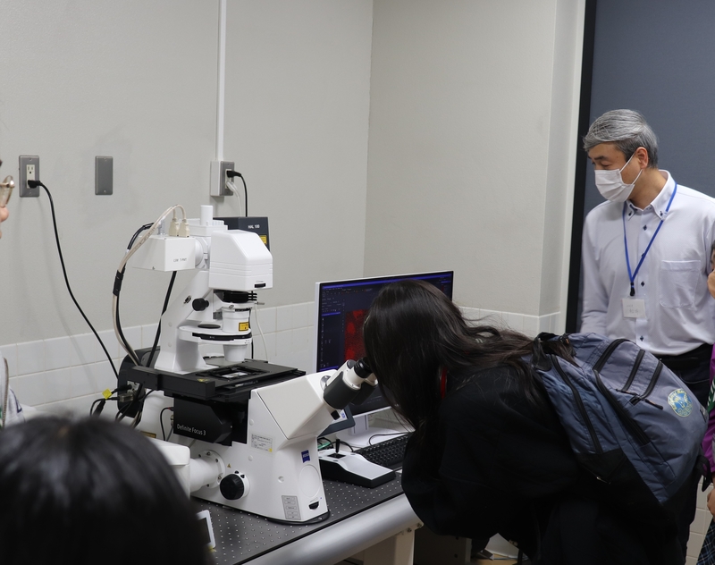 ガールスカウト日本連盟主催「Chip Camp in 奈良」にて女子中高生が本学を訪問(2025/4/3)