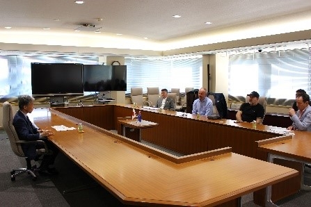 キャンベラ(ACT政府)一行が本学を訪問(2025/6/30)
