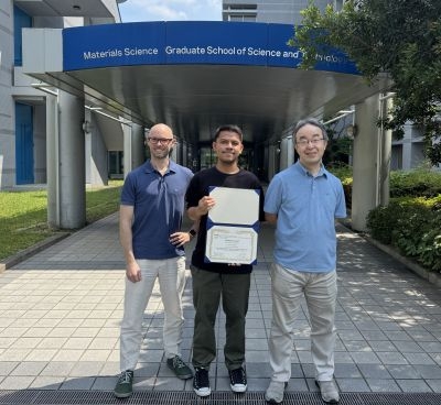 光量子物性研究室のNanang Adriantoさん(博士後期課程2年)が、The 10th International Symposium on Organic and Inorganic Electronic Materials and Related Nanotechnologies (EM-NANO2025) にてStudent Awardを受賞