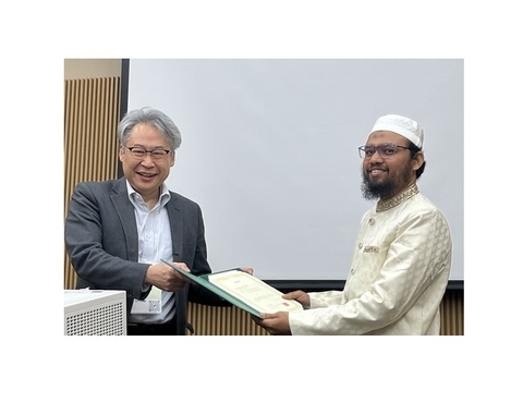 ディペンダブルシステム学研究室のMd. Sihabul Islamさん(博士後期課程2年)が、電子情報通信学会ディペンダブルコンピューティング研究専門委員会より、第12回研究会最優秀講演賞を受賞
