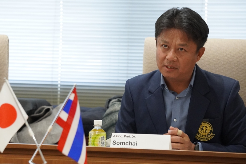 タイカセサート大学カンペーンセーンキャンパス工学部一行が本学を表敬訪問
