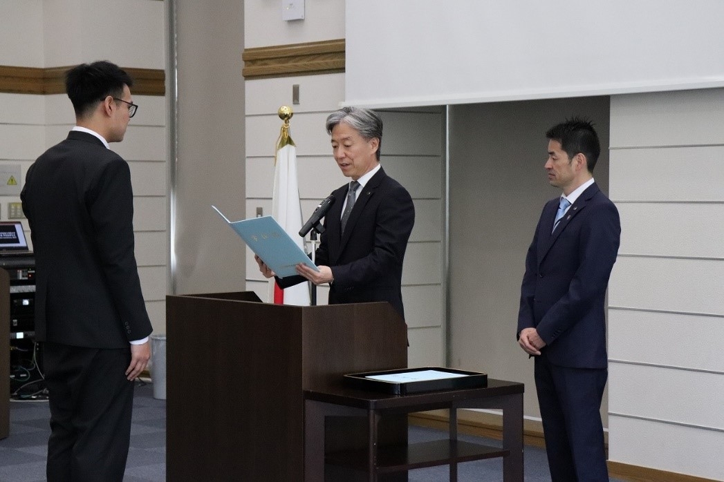 令和5年度学位記授与式を挙行（2023/6/26）