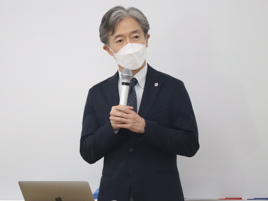 塩﨑学長が奈良学園大学で講演（2022/7/22）