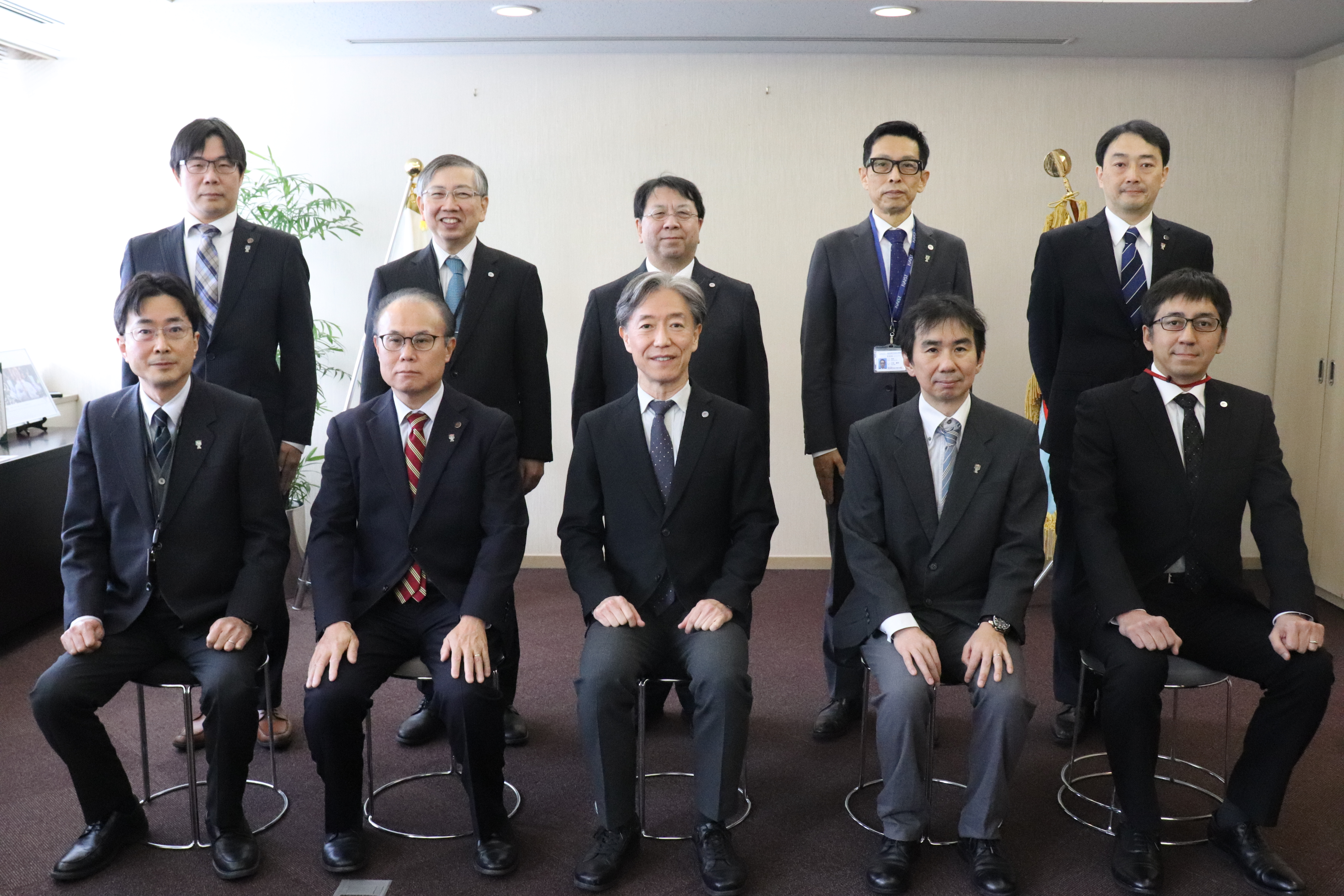 令和5年度成績優秀者辞令交付式を実施（2024/1/16）