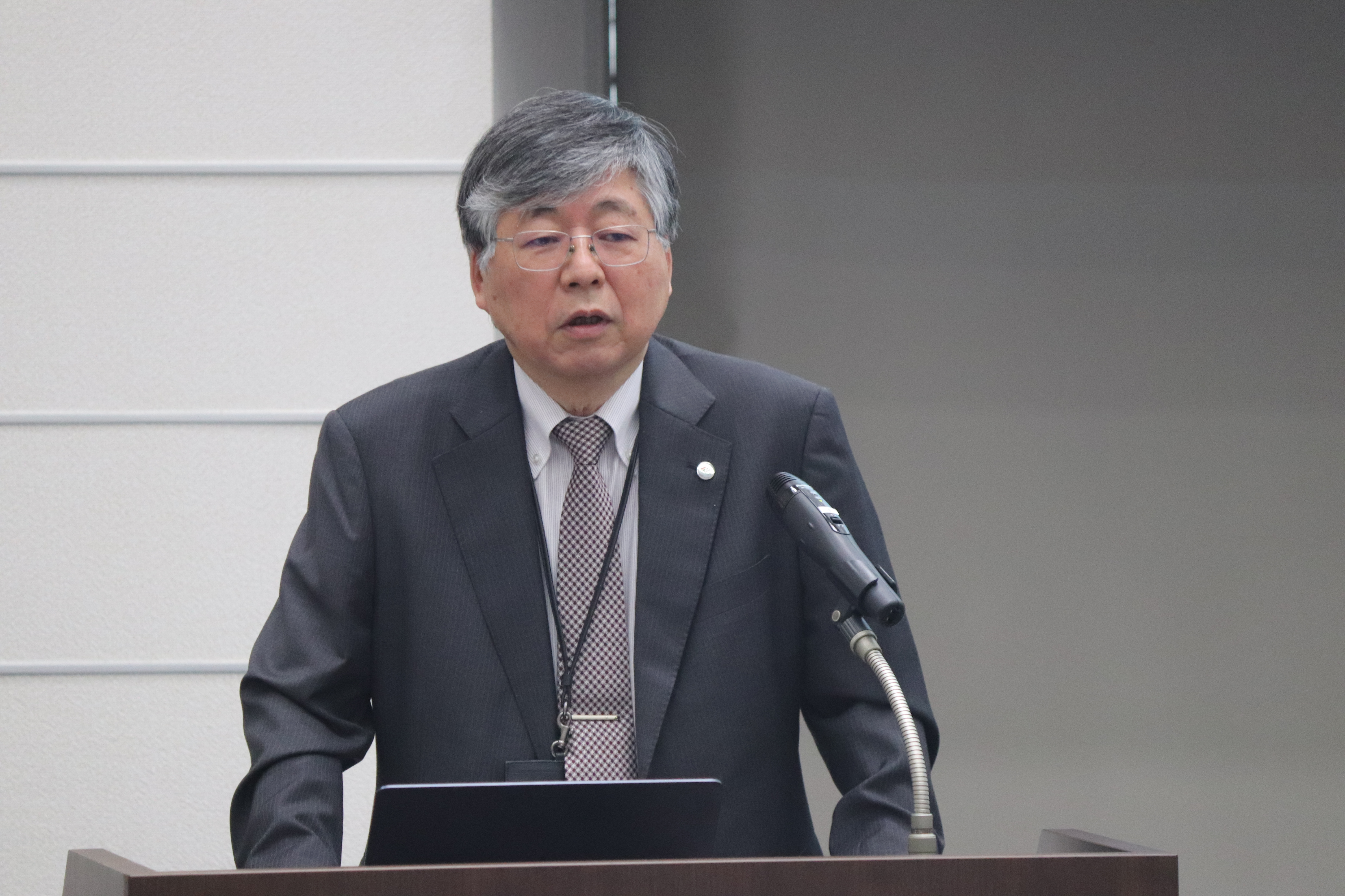 学長記者懇談会を実施（2022/9/1）