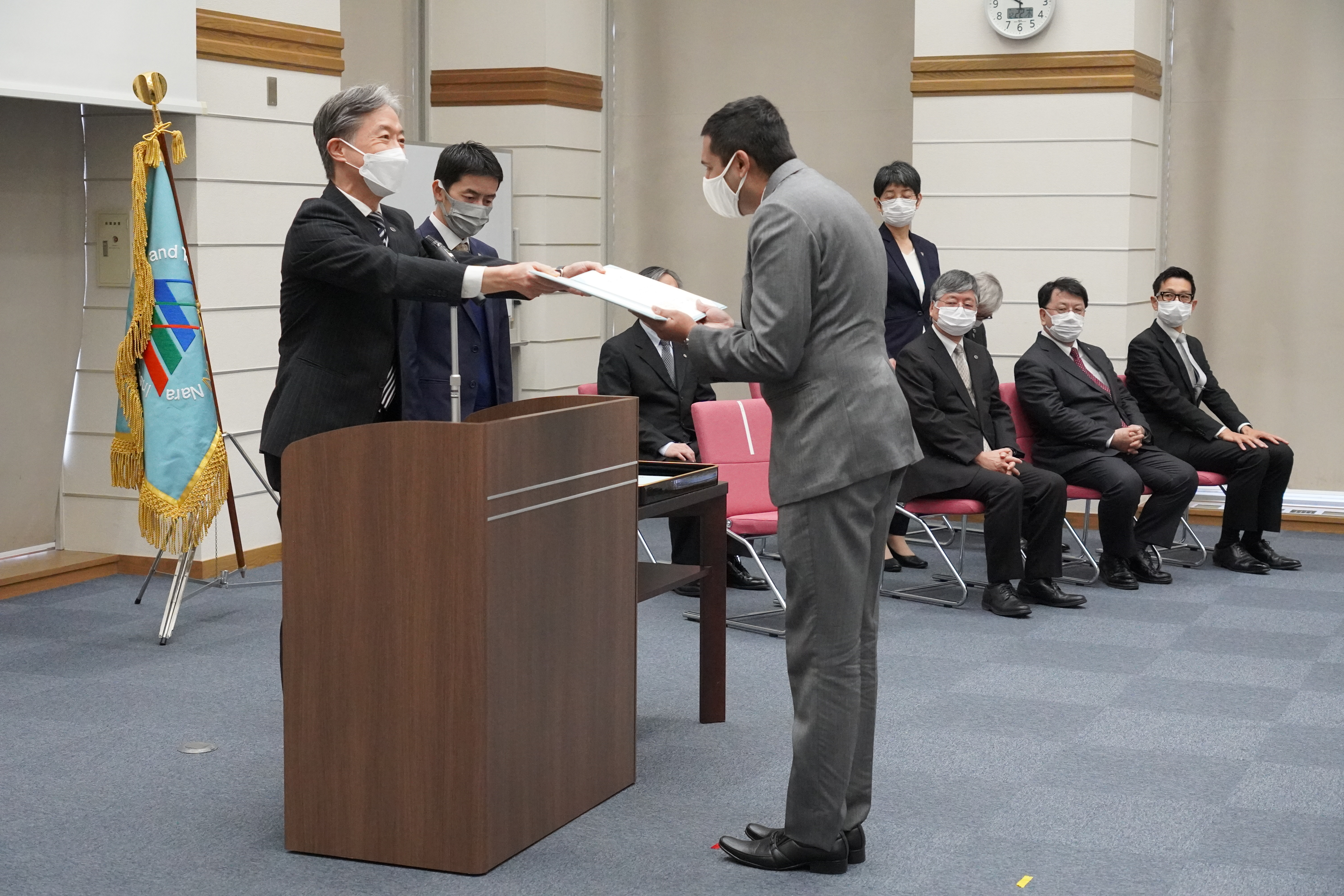 令和4年度学位記授与式を挙行（2022/12/22）