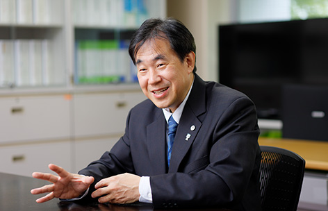 画像:廣田 俊教授